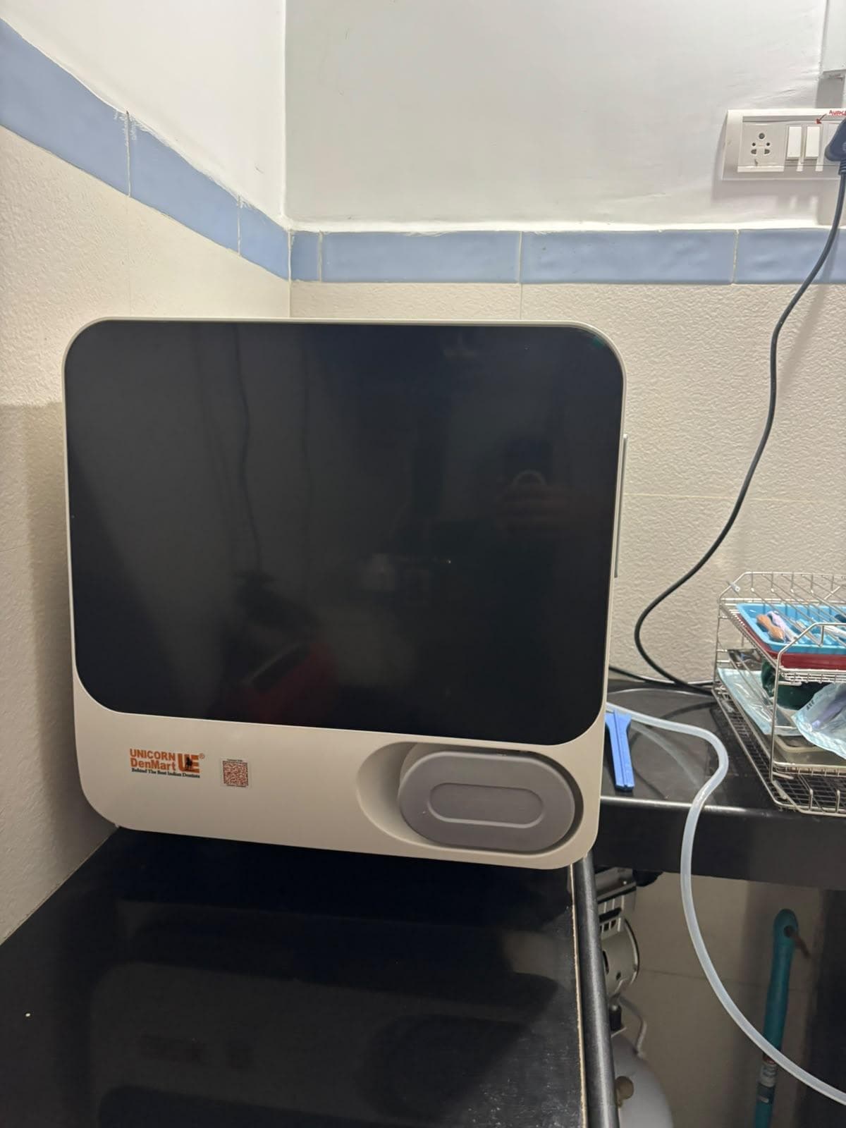 Class B autoclave sterilisation unit at Dr. Wendy's Dental Clinic, CBD Belapur