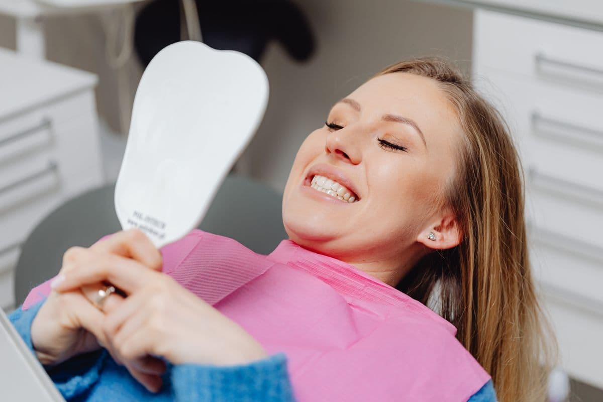 Teeth whitening CBD Belapur dental clinic bright smile professional treatment